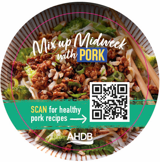 Pork Jan Retail sticker mince